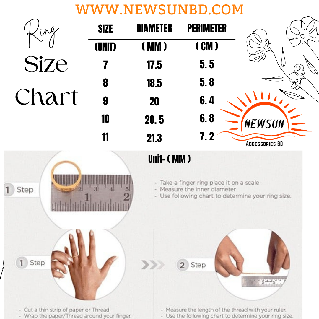 Original Black Stone Finger Ring For Men - Image 4