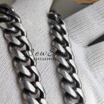 Matt Silver Color Craft Chain, Curb Chain