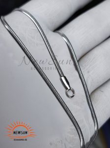 Minimalist  2mm Chain Necklace for Men