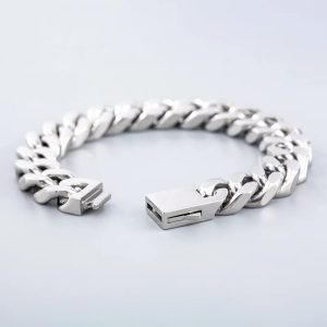 10mm Wide Bracelet 316 Stainless Steel  Made