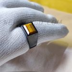 Tiger Eyes Stone Finger Ring