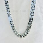 8mm Miami Cuban Link Chain  Heavy Curb Chain