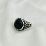 Mens Black Onyx Ring