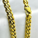 14mm Wide Miami Cuban Chunky Chain Necklace for Men