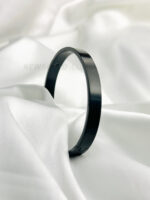 8mm Matt  Silver Gold Black Color  Stainless Steel Bangle Bracelet - Image 5