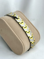 Ceramic Made Carbide Magnetic Link Bracelet For Men