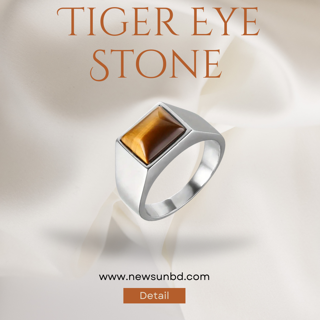 Beige Simpe Minimalist Elegant Luxury Jewelry Wedding Ring Instagram Post_20241016_010516_0000 Tiger Eyes Stone Finger Ring - Image 1