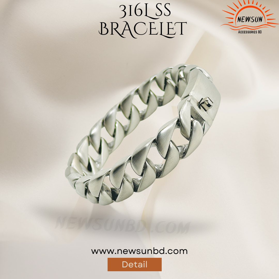 Beige Simpe Minimalist Elegant Luxury Jewelry Wedding Ring Instagram Post_20241027_133854_0000 Matt Silver 16mm Wide Color Link Bracelet - Image 1