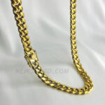 8mm Corrente Pitbull Grossa Miami Cuban Link Chain