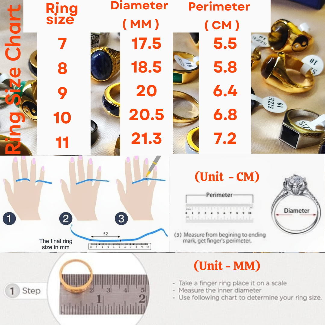 316L Stainless Steel Finger Ring For Men - Image 4