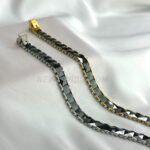 100% Ceramic & S.Steel Made Carbide Link Bracelet For Men