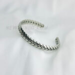 8mm Width Surface Bracelet Bangle