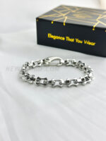 9mm Wide Baraka Cyborg 316L Bracelet Foe Men