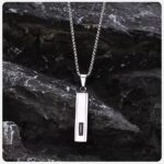 Geometric Vertical Bar Necklaces