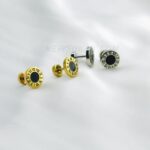 ROMAN NUMERAL EARRING - 2 pcs