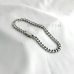 100% SS 8 mm Simple Fashion Denim Buttonhead Taige Men's