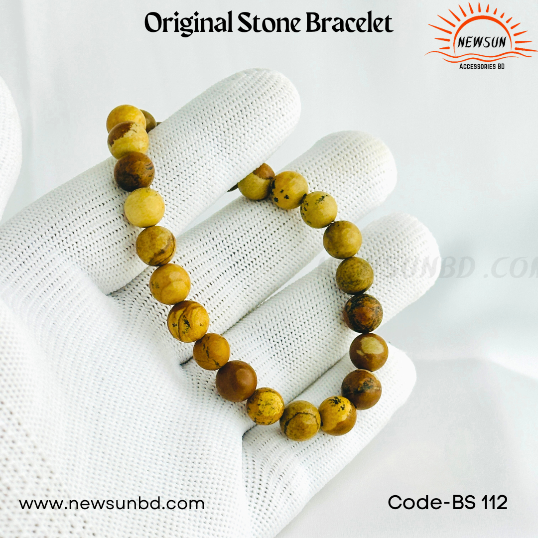 8mm Palo Santo Beaded Bracelet BS112 - Image 3