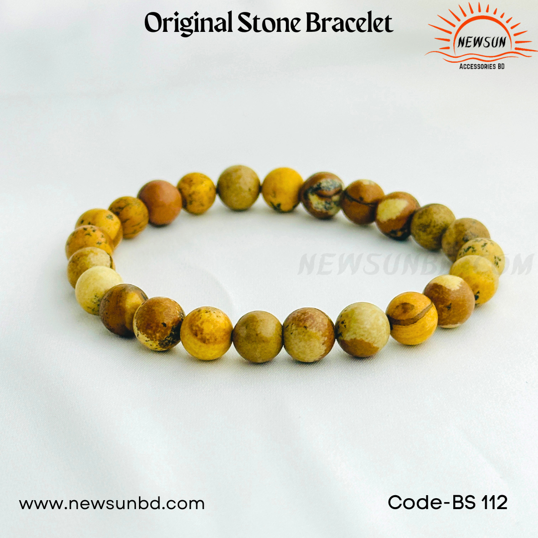 8mm Palo Santo Beaded Bracelet BS112 - Image 2