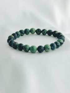 Chrysocolla ﻿ Natural 8mm Gemstone Bracelet BS107
