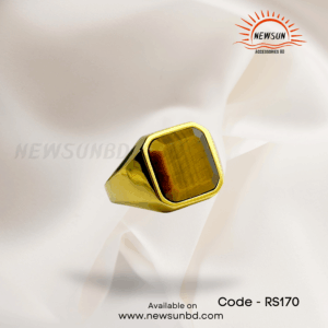 Tiger Eyes  Stone  Ring For Men