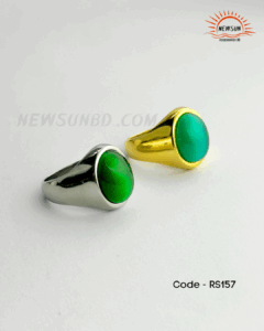 100% Stainless Steel And Cat's Eye Stone Men’s Ring