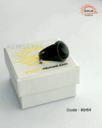 Men Black Onyx Ring - Image 3