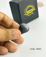 ARTQ Stone Ring Grey Cat’s Eye Stone Natural Stone Ring - Image 2