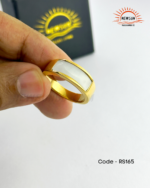 White Stone Handmade  Finger Ring For Men - Image 3