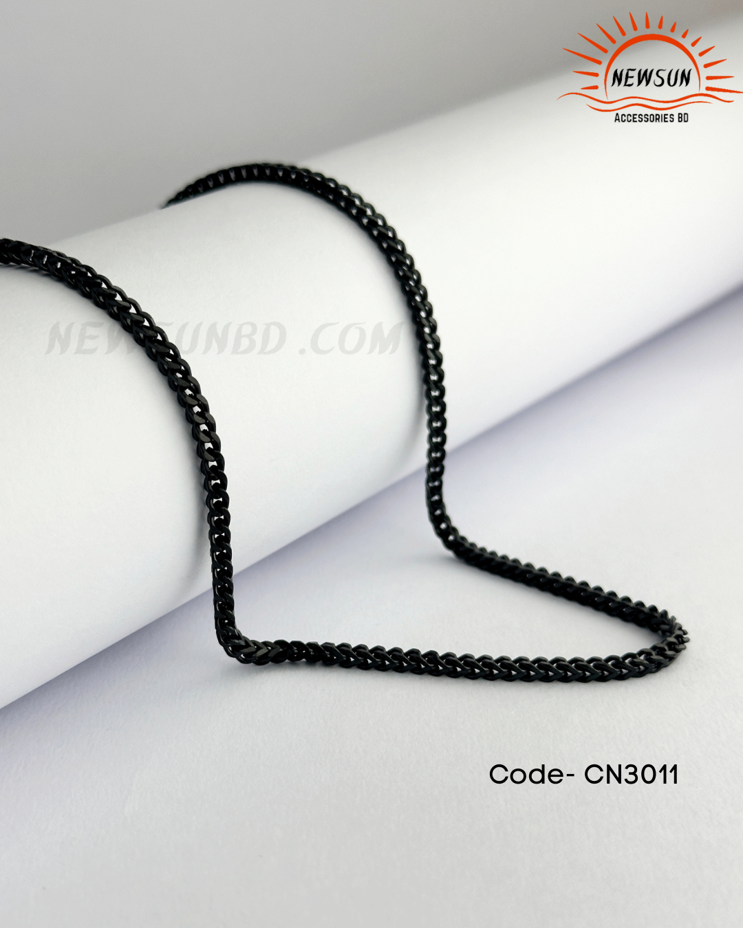 Code - B 520_20250820_213707_0000 Franco Link Chain Diamond Cut Necklace - Image 1