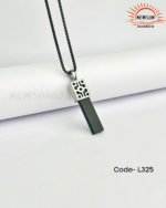 Black Tourmaline pendant with chain - Image 3