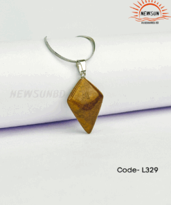 100% Natural Tiger Eye  Stone Pendant Necklace