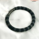 Armband Herren Stahl und Rindsleder Bracelet