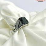 Men Black Onyx Ring