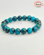 Natural 10mm  Stone Blue Tiger Eye Round Beads Handmade  Bracelets  Men - Image 2