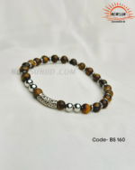 4mm Small AA Natural Stone Tiger Eye Bracelet - Image 2