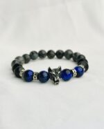 Wolf Head Natural Stone 10mm Beads