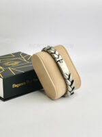 12mm Spring Box Clasp Irregular Geometric Link Chain Bracelet - Image 3