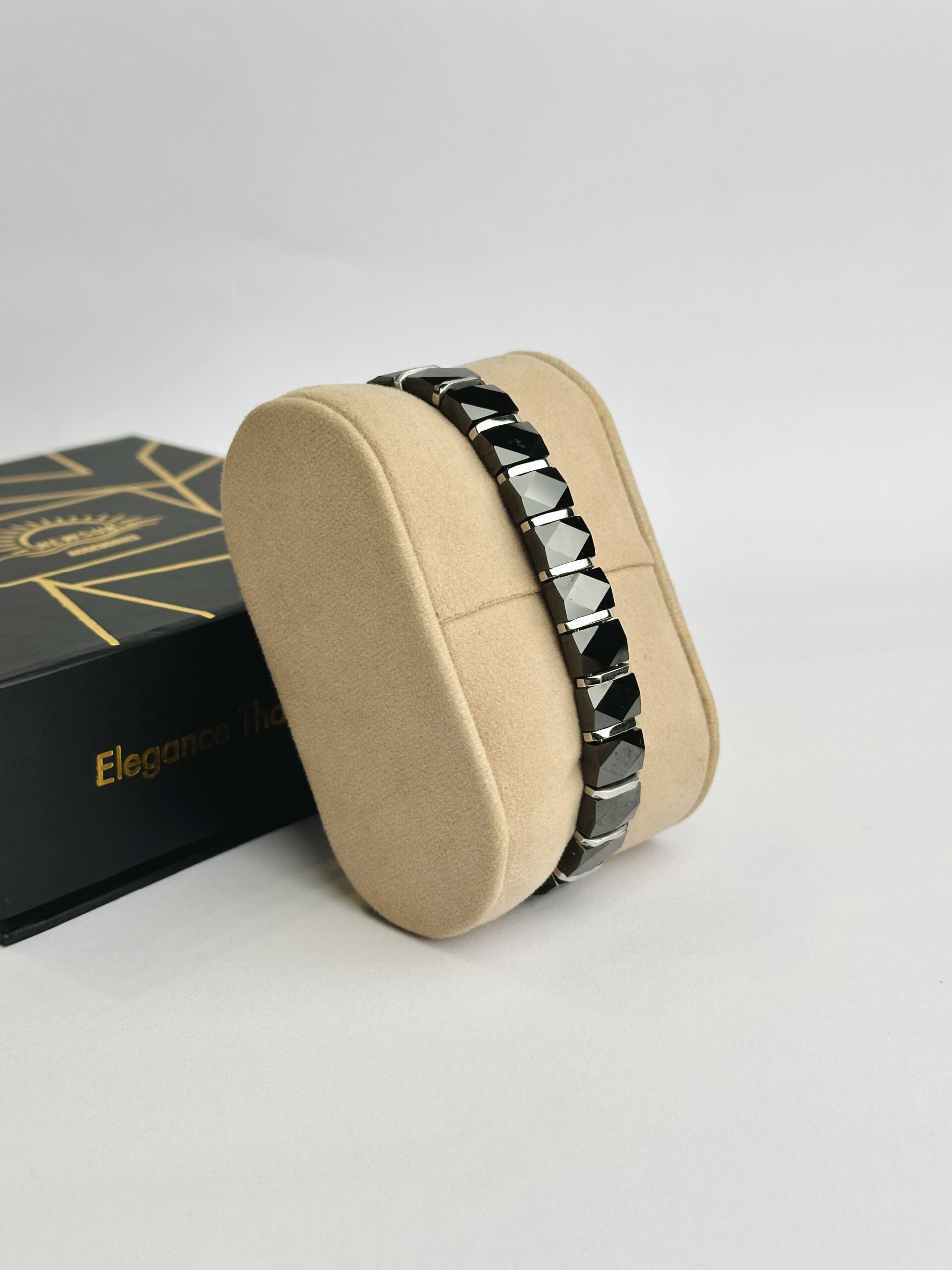IMG_3560 10mm Wide Original Ceramic And SS Made Men’s Bracelet - Image 1