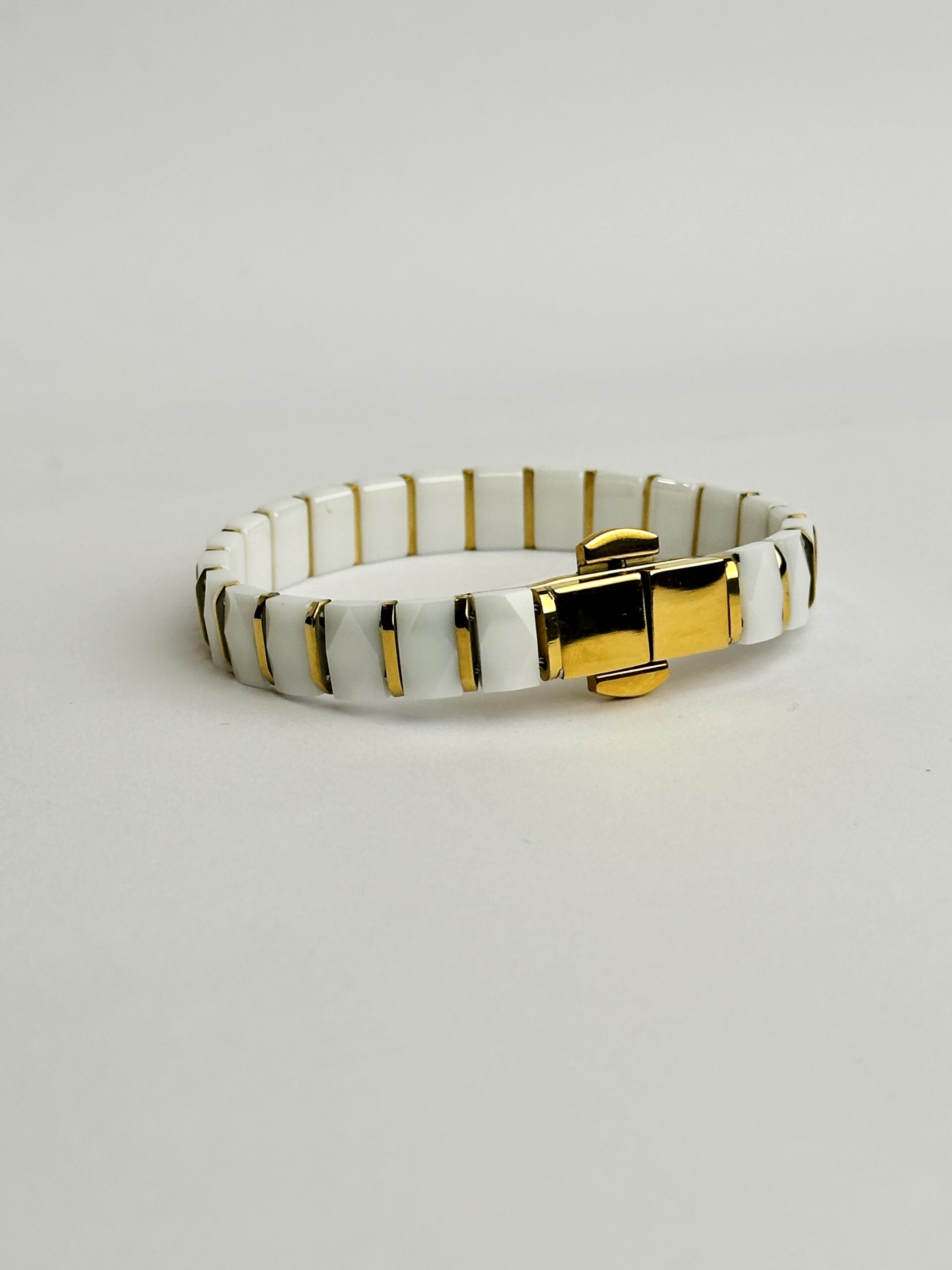 IMG_3567 10mm Wide Original Ceramic And SS Made Men’s Bracelet - Image 1