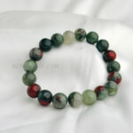 African Blood Stone 10mm Bracelet