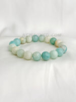 Amazonite 10mm Natural Stone Bracelet - Image 3