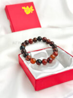 Natural Dream Agate 10mm Stone Bead Men Women Lucky Charm Energy Bracelet - Image 2