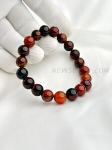 Natural Dream Agate 10mm Stone Bead Men Women Lucky Charm Energy Bracelet