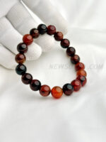 Natural Dream Agate 10mm Stone Bead Men Women Lucky Charm Energy Bracelet