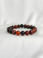 Natural Dream Agate 10mm Stone Bead Men Women Lucky Charm Energy Bracelet - Image 3