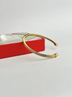 Stainless Steel Cable Wire Twisted Cuff Bangle Bracele - Image 6