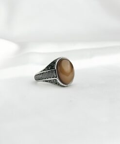 100%  Yemeni Aqeeq Ring