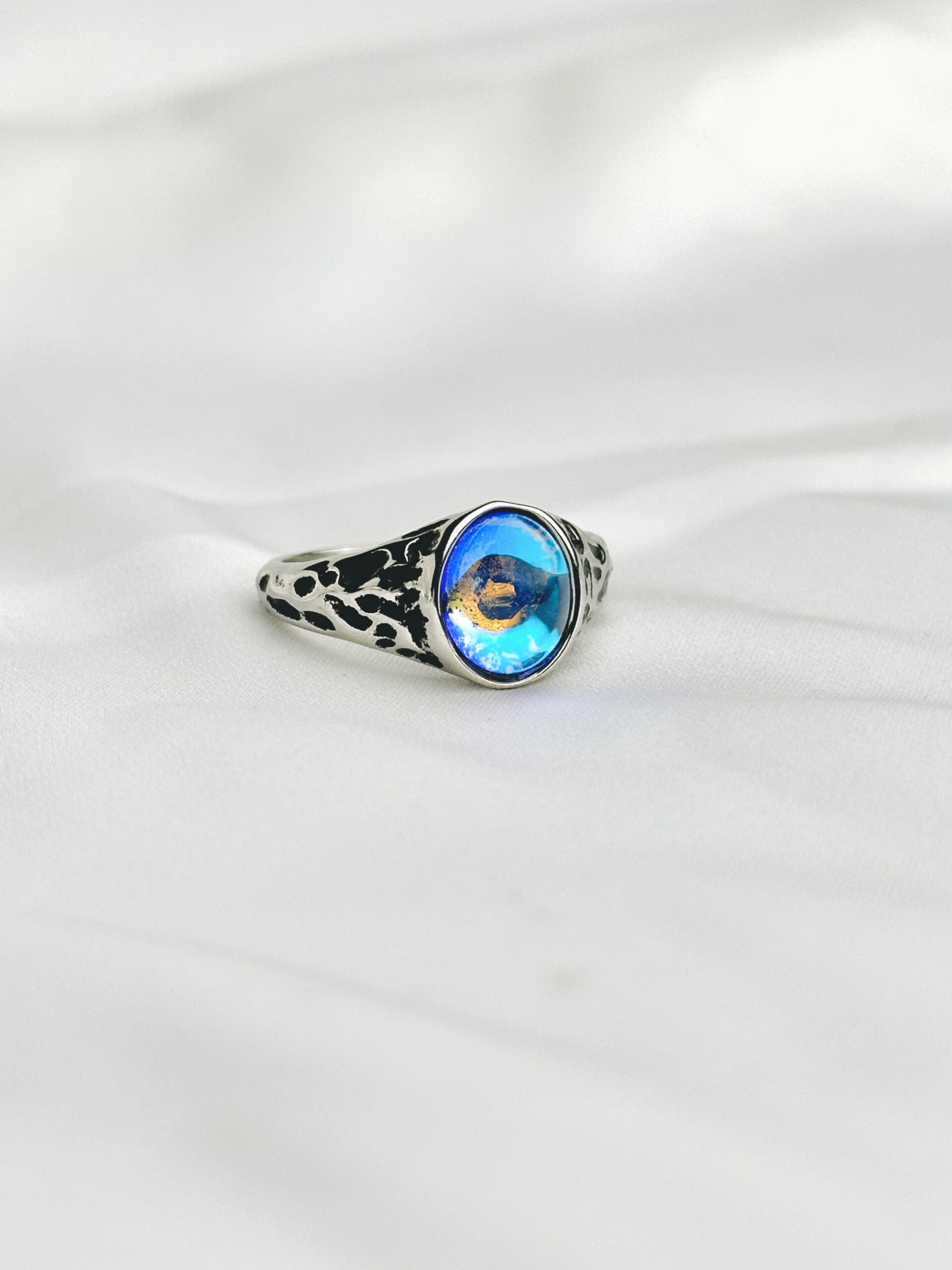 IMG_4579 Aquamarine Stone Ring - Image 1