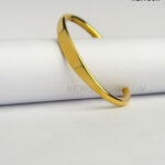 Simple xuping Gold  Color  Cuff Bangle