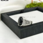 Aqeeq  Stone  Ring Mens
